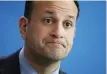  ??  ?? Taoiseach Leo Varadkar