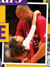  ??  ?? Daddy’s girl: Whether it be courtside or just hanging out, Gianna (left and above) had a beautiful bond with Kobe, who said she was “special”.
The doting family man with (above) wife Vanessa and girls (clockwise from top) Gianna, Capri, Natalia and Bianka.