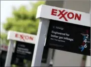  ?? MARK HUMPHREY — THE ASSOCIATED PRESS FILE ?? New York’s attorney general is suing Exxon Mobil saying the company misled investors about the risks climate change posed to its business.