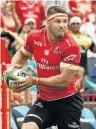  ??  ?? RACE AGAINST TIME: Lions and Springbok flank Jaco Kriel