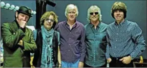  ?? SUBMITTED PHOTO ?? The Yardbirds will perform in the Showroom at Turning Stone Resort and Casino on Friday, May 4, 2018, at 8p.m.