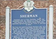  ?? H John Voorhees III / Hearst Connecticu­t Media ?? The town of Sherman announced it will team up with New Fairfield on a COVID-19 budget.