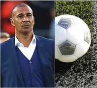  ?? FOXSPORTS ?? MERUSAK PEMBINAAN: Ruud Gullit (kiri) dan lapangan plastik yang banyak dipakai di Belanda.