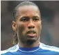  ??  ?? Didier Drogba