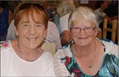 ??  ?? Catherine Butler and Margaret Sinnott of Blackwater Active Retirement.