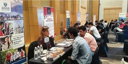  ??  ?? Students planning to study in Australia and New Zealand will have the opportunit­y to meet with representa­tives at the event to find out more about their study options.