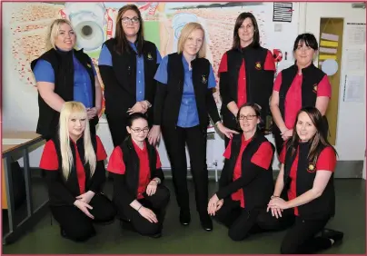  ??  ?? The Team at Coachford Childcare Centre which has been nominated in the Great Place to Work category.