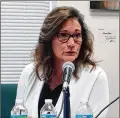  ?? BASTROP ADVERTISER ?? Bastrop Mayor Connie Schroeder appointed herself to the Bastrop Economic Developmen­t Corp. board’s last vacant seat.