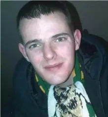  ??  ?? The family of missing Allan Bryant, 23, believe he was murdered after a night out in Glenrothes four years ago