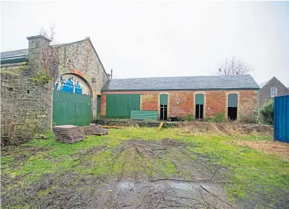  ?? Cessford. ?? The derelict station in Newtyle. Picture: Kim