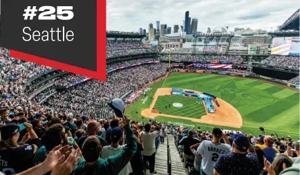  ?? ?? T-Mobile Park and the Seattle Mariners hosted the 2023 MLB All-Star Game and its week of activities.