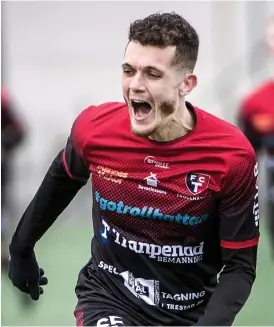  ?? Bild: Jonas Myrholm ?? Yoann Fellrath har svarat för fyra mål på fem matcher.