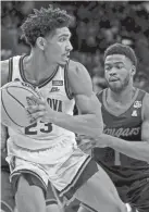  ?? Four. DANIEL DUNN/USA TODAY SPORTS ?? Villanova forward Jermaine Samuels isn't worried about the Wildcats being considered underdogs in the Final