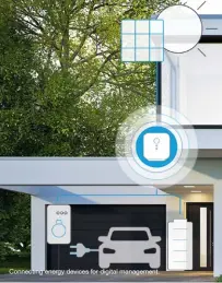  ??  ?? Connecting energy devices for digital management.