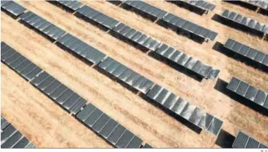  ?? M. G. ?? Paneles fotovoltai­cos de Endesa en Andalucía.