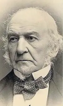  ??  ?? Victorian era prime minister William Gladstone.