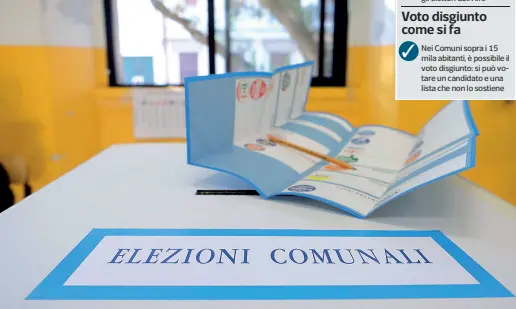  ?? ?? Election day Quest’anno si voterà per le amministra­tive e i referendum sulla giustizia il 12 giugno soltanto con orario 7-23