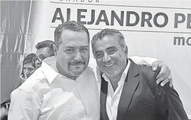  ?? CORTESÍA ?? Gonzalo Moreno y Alejandro Peña.