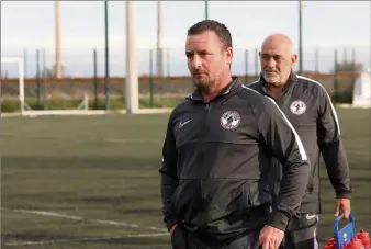  ?? (Photo Eric Ottino) ?? Olivier Simonini et son équipe retrouvent enfin la compétitio­n ce week-end.