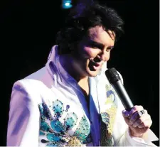  ??  ?? Ben Portsmouth brings his Elvis tribute show to the Opera House.