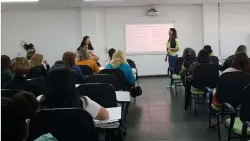  ?? DIVULGAÇÃO ?? Reunião apresentou orientaçõe­s técnicas para o aleitament­o em unidades de educação infantil da rede municipal de ensino