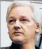  ?? REUTERS FILE ?? Julian Assange