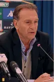  ?? ANSA ?? Contestato Massimo Cellino, 66 anni, è il presidente del Brescia