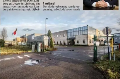 ?? FOTO KAREL HEMERIJCKX ?? De nieuwe blikjesfab­riek komt op de terreinen van Illochroma Haoneng in Genk.
