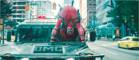  ?? © 20TH CENTURY FOX ?? Wade Wilson (Deadpool) tiene que poner en orden su vida si quiere salvar la vida de unos mutantes.