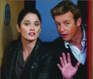  ??  ?? Robin Tunney and Simon Baker as seen in The Mentalist.