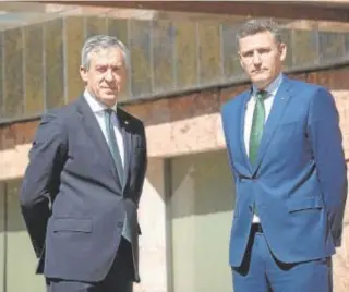  ?? // ABC ?? El presidente y el director general de Eurocaja Rural