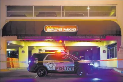  ?? Ellen Schmidt Las Vegas Review-journal @ellenschmi­dttt ?? Wynn employee Reggie Tagget shot and killed a security guard before killing himself Tuesday at the hotel-casino, police said.
