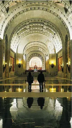  ?? ALBERTO R. ROLDÁN ?? Aspecto del interior de la Basílica del Valle de los Caídos