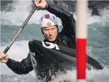  ?? KELLY VANDERBEEK ?? Slalom kayaker David Ford, who represente­d Canada at five Olympics, has announced his retirement from the sport at age 50.