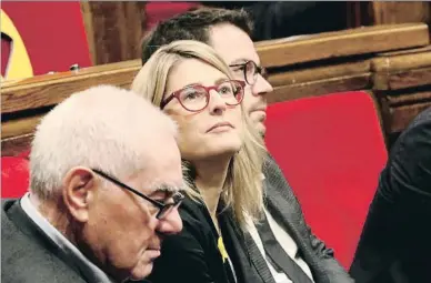  ?? BERNAT VILARÓ / ACN ?? La consellera Elsa Artadi, en el Parlament de Catalunya esta semana