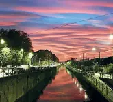  ??  ?? Naviglio L’immagine scattata da «ar-gionny»