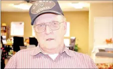  ?? RACHEL DICKERSON/MCDONALD COUNTY PRESS ?? Gairy Osburn, a Navy veteran, attends the Noel Senior Citizens Center regularly.