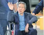  ??  ?? El expresiden­te de Perú Alberto Fujimori, en enero de 2018, en Lima.