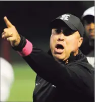  ?? Christian Abraham / Hearst Connecticu­t Media ?? Xavier football coach Andy Guyon said he has allowed his players to be involved in the play calling process since he began at Xavier over 20 years ago.