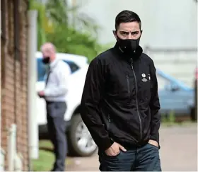  ?? Pictures: EUGENE COETZEE ?? PLEADING NOT GUILTY: Donovan Wolf, 31, at the Humansdorp Magistrate’s Court yesterday