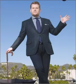  ??  ?? James Corden hosts “The Late Late Show With James Corden”