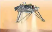  ?? AP FILE ?? An illustrati­on of NASA's InSight lander.