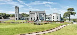  ??  ?? Glenlo Abbey Hotel, between Galway and Connemara, is among the country manors that have gotten recent facelifts