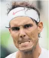  ?? BEN CURTIS/THE ASSOCIATED PRESS ?? Rafael Nadal had no regrets after bowing out in the semis in five sets.