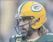  ?? JEFFREY PHELPS – THE ASSOCIATED PRESS ?? Reigning NFL MVP Aaron Rodgers has passed for 3,689 yards and 33 TDs to lead the Packers to the NFC North title.