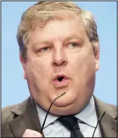  ??  ?? Partner: Nationalis­t MP Angus Robertson