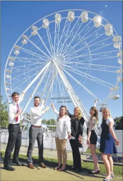  ??  ?? The giant Ferris wheel is returning