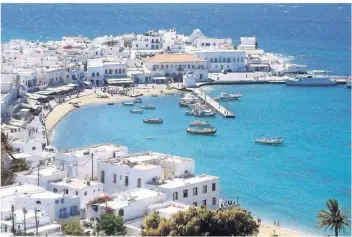  ?? FOTO: DPA ?? Mykonos gilt als Party-, Promi- und Schwulenin­sel. Wer Nachtleben sucht, wird dort fündig. Steuerfahn­der vermuteten hier allerdings auch Steuerhint­erzieher – und wurden fündig.