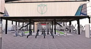  ?? ?? ●●The new Thrive Gym leisure complex is on the site of the former Kwik Save at Orient One in Rawtenstal­l