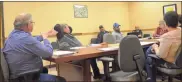  ?? / Sean Williams ?? The Aragon City Council discussed the need to set back funds during their December 2018 work session ahead of the meeting on Thursday, Dec. 20.